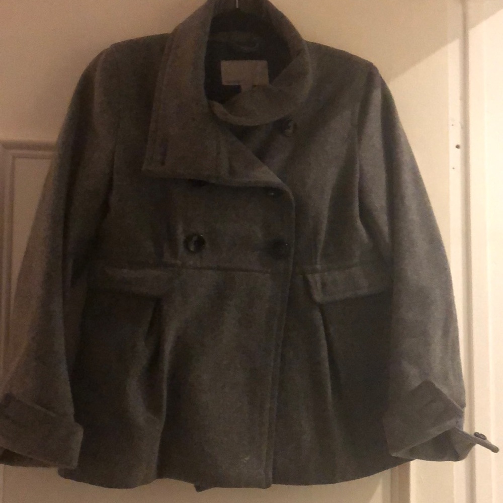 Gray Wool Coat